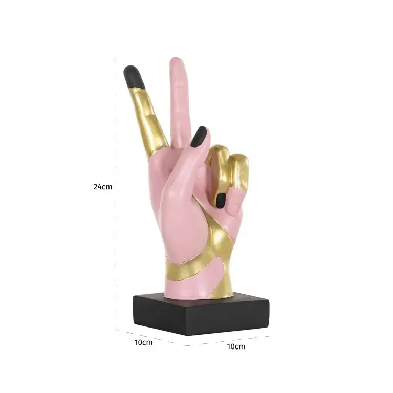 Decorative object Tammy (Pink) by Richmond Interiors  Nicholas John Interiors