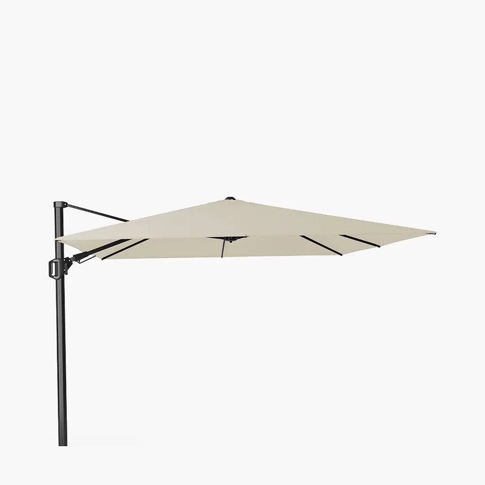 Challenger T2 3m Square Premium Free Arm Parasol  Nicholas John Interiors
