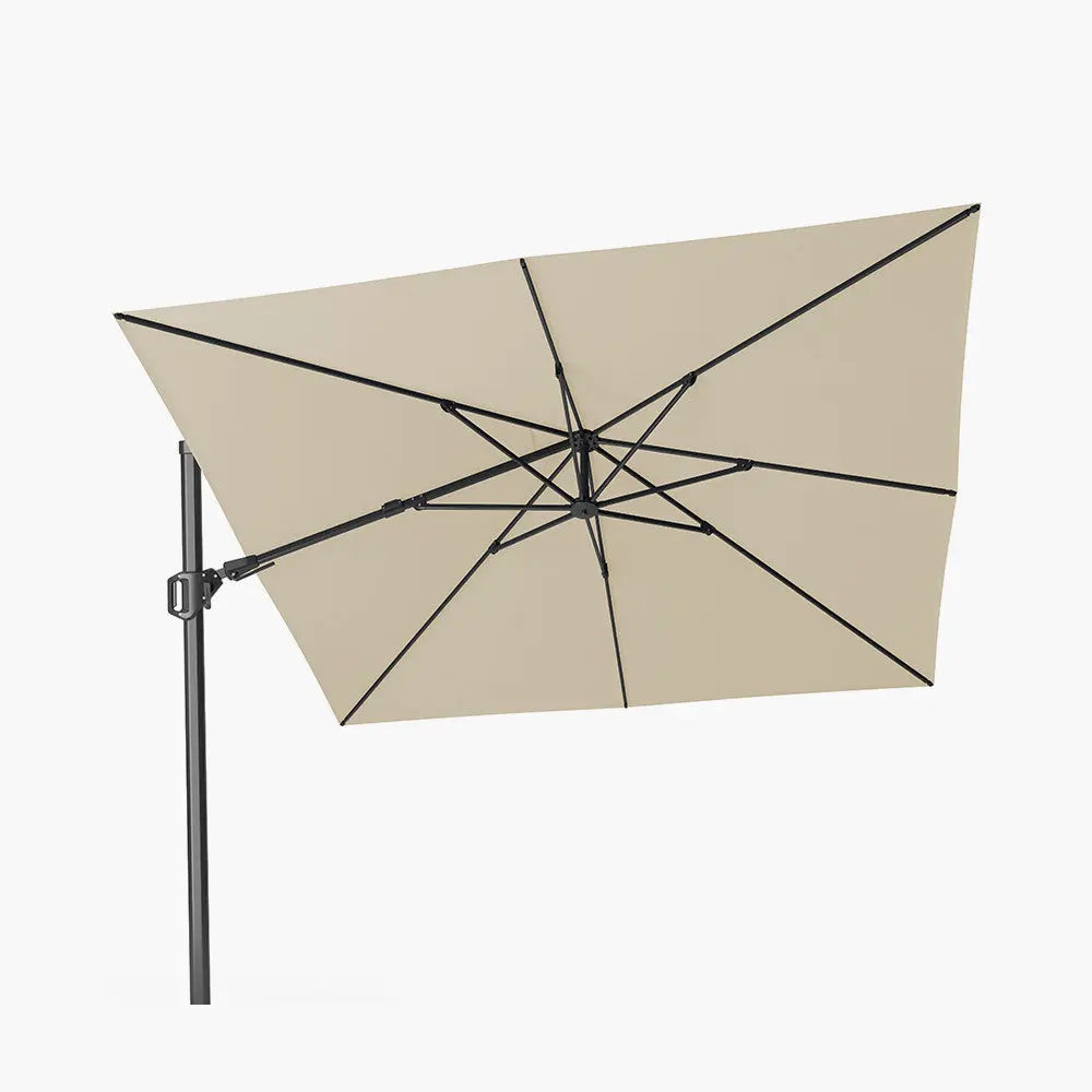 Challenger T2 3m Square Premium Free Arm Parasol  Nicholas John Interiors