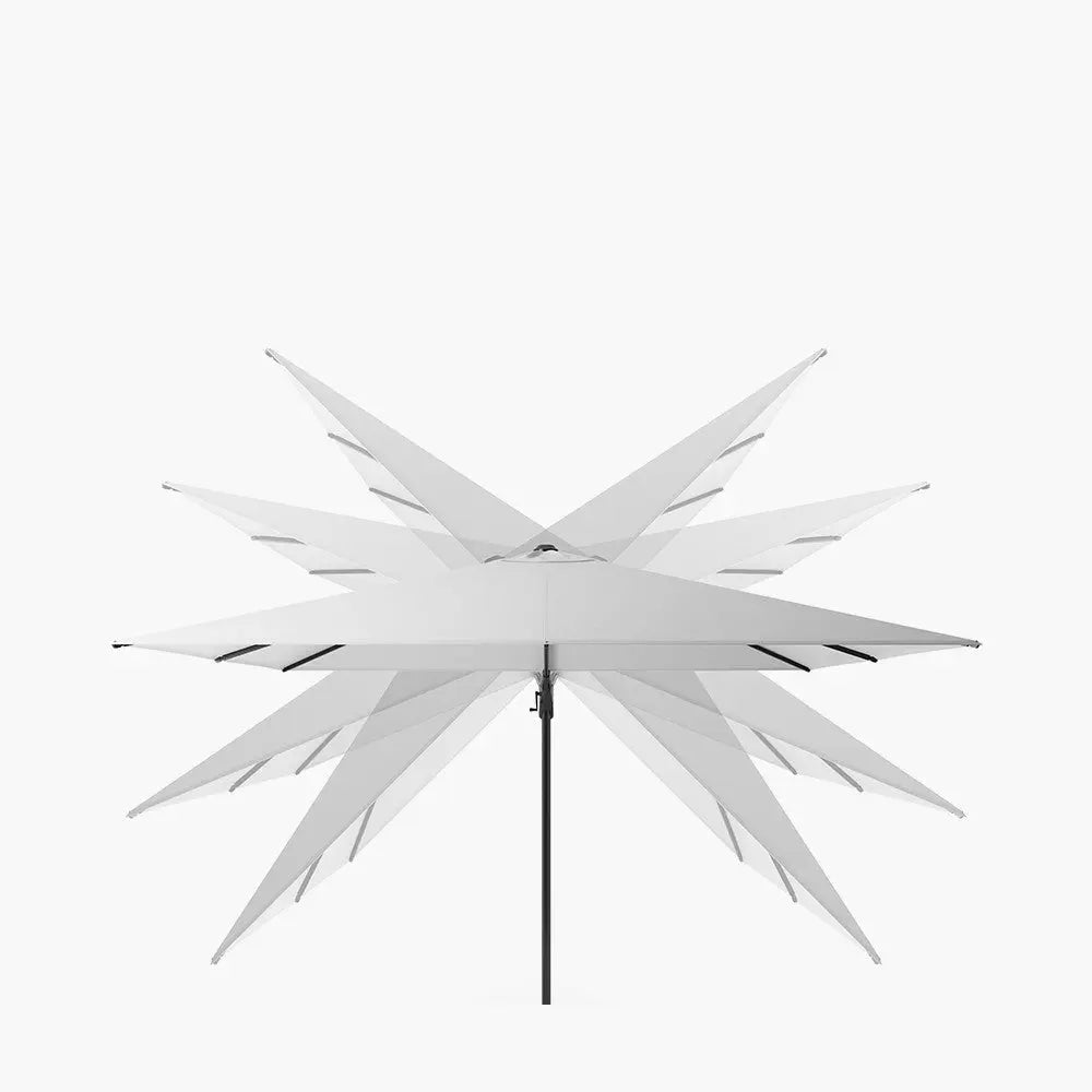 Challenger T2 3m Square Premium Free Arm Parasol  Nicholas John Interiors
