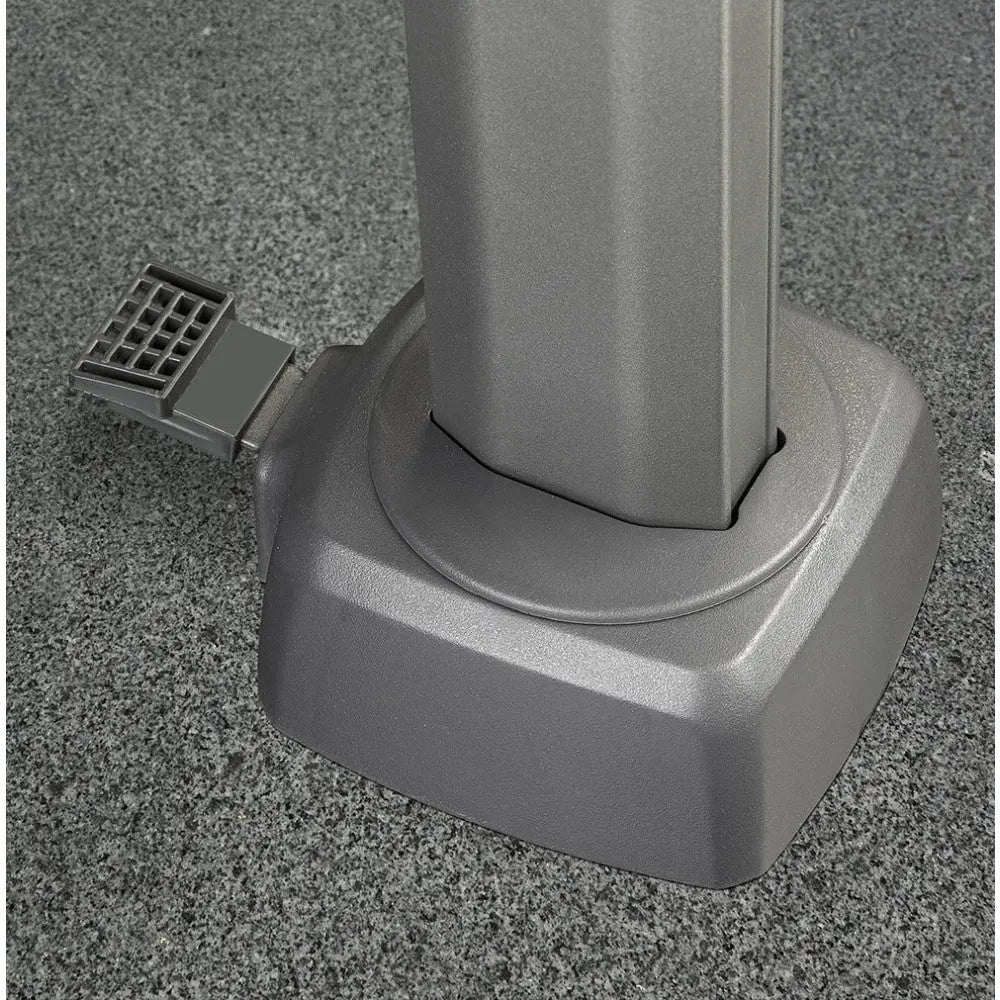 Challenger T2 3m Square Premium Free Arm Parasol  Nicholas John Interiors