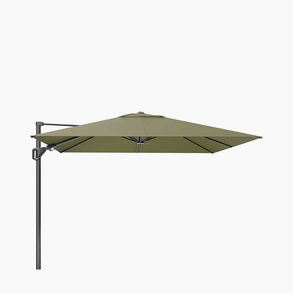 Challenger T2 3m Square Premium Free Arm Parasol  Nicholas John Interiors