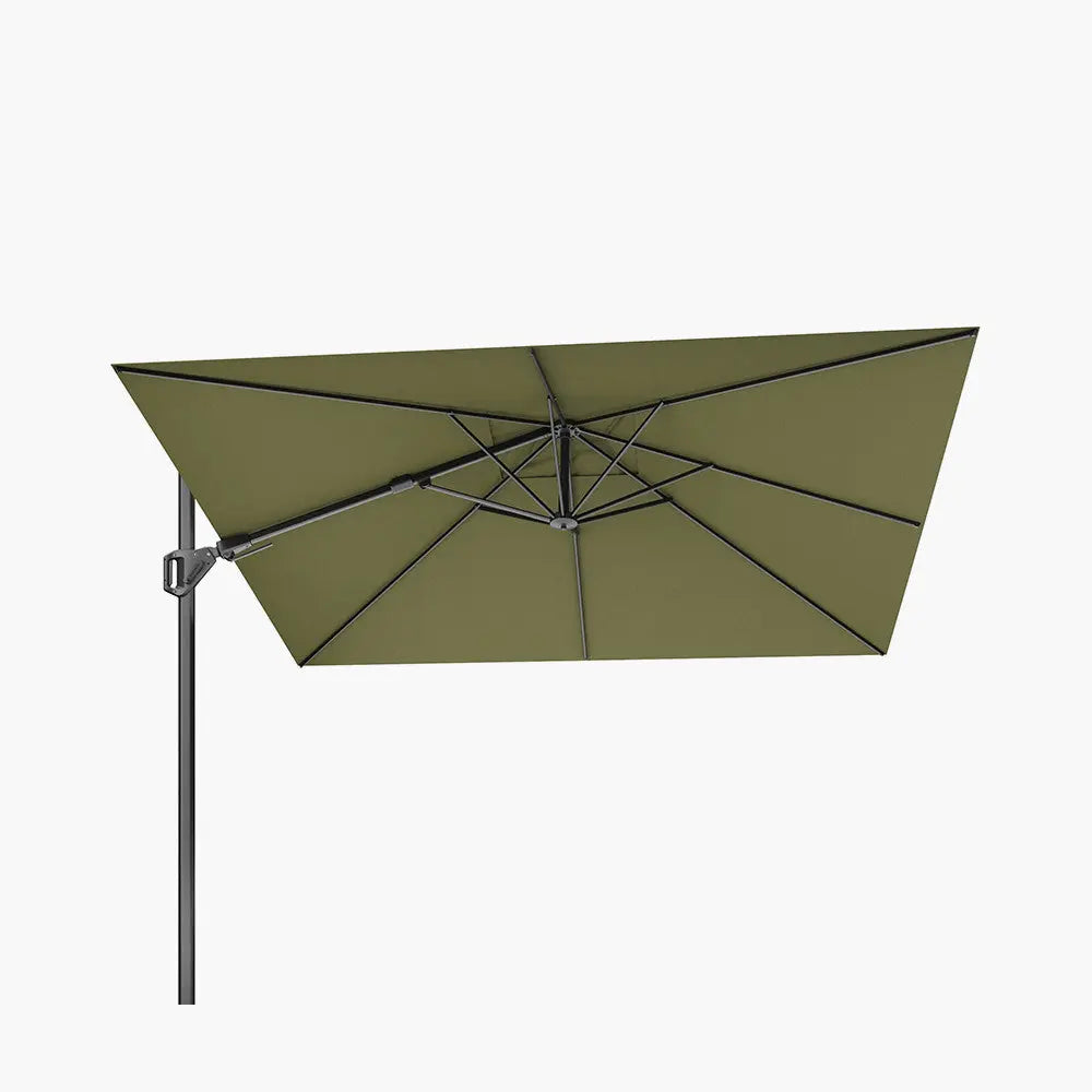 Challenger T2 3m Square Premium Free Arm Parasol  Nicholas John Interiors