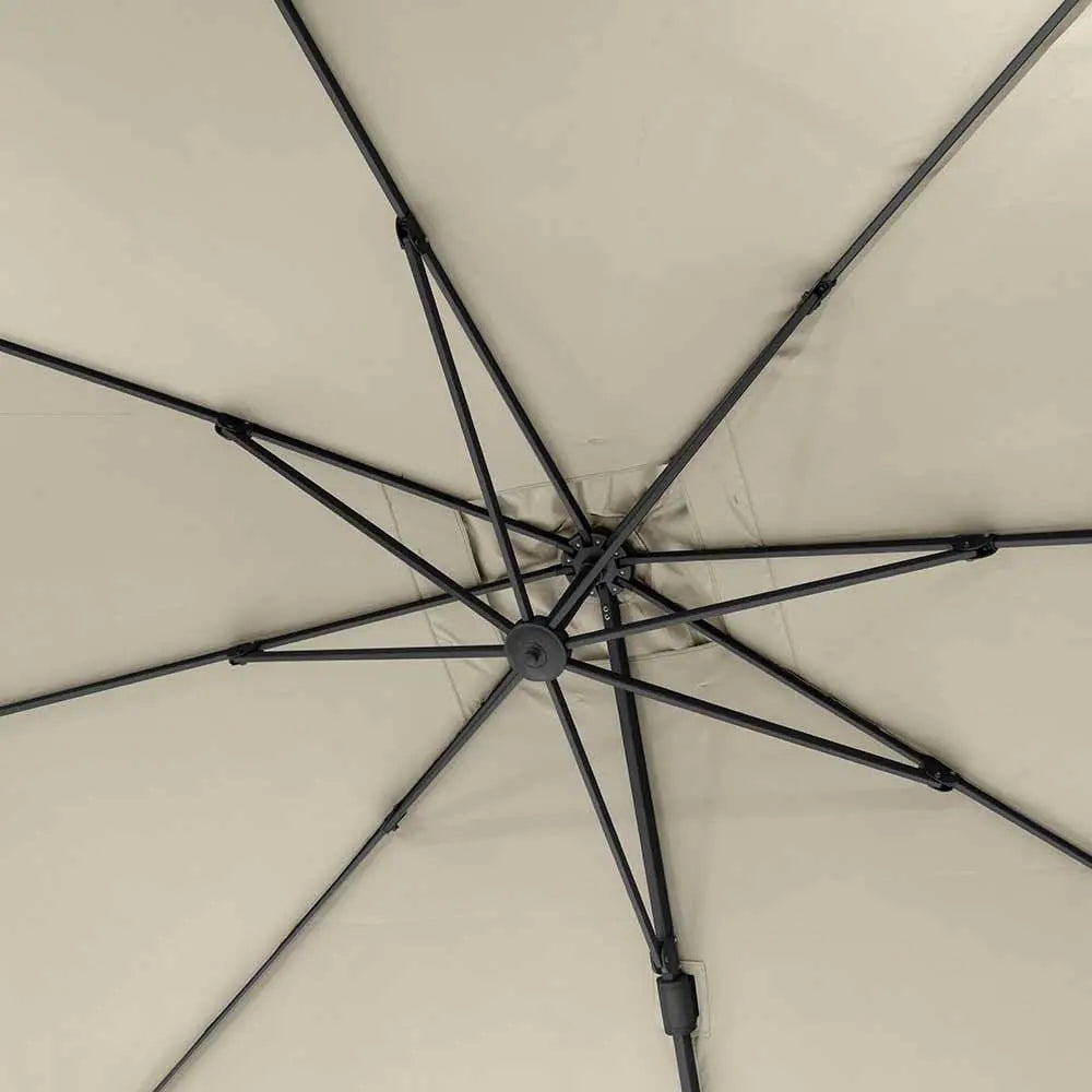 Challenger T2 3.5 x 2.6m Rectangular Free Arm Parasol  Nicholas John Interiors