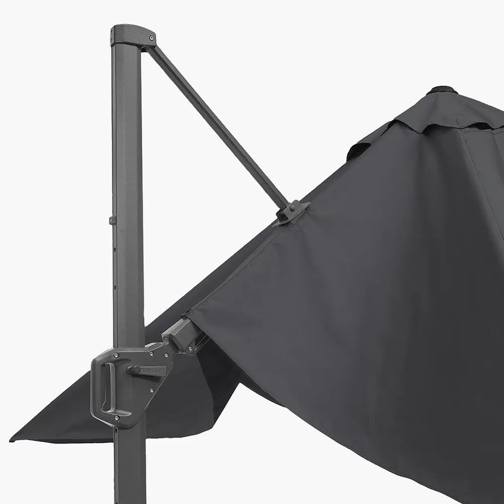 Challenger T2 3.5 x 2.6m Rectangular Free Arm Parasol  Nicholas John Interiors