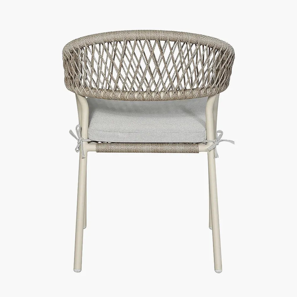 Osaka Latte Outdoor 6 Seater Dining Set - Pacific Lifestyle - Nicholas John Interiors