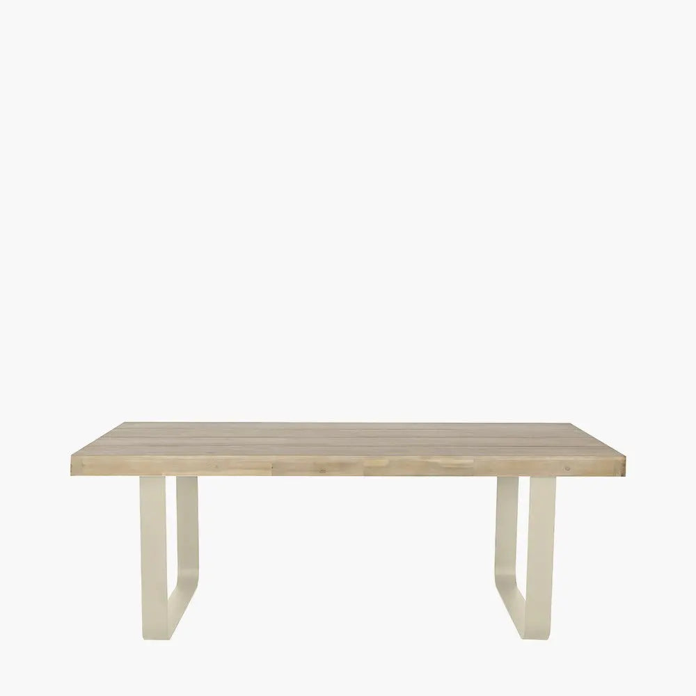 Osaka Latte Outdoor 6 Seater Dining Set - Pacific Lifestyle - Nicholas John Interiors