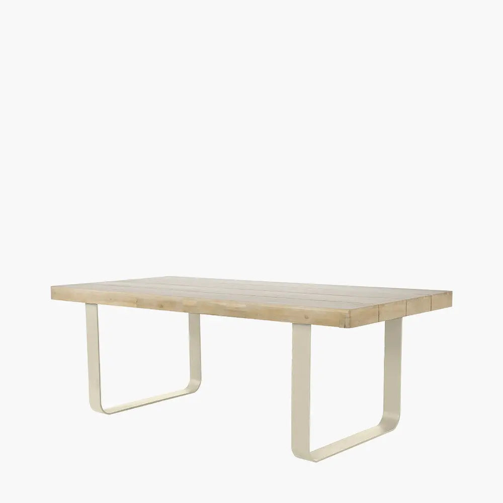 Osaka Latte Outdoor 6 Seater Dining Set - Pacific Lifestyle - Nicholas John Interiors