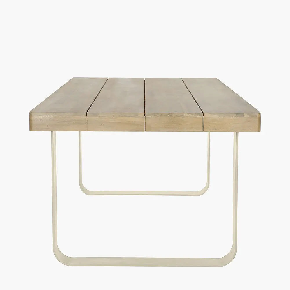 Osaka Latte Outdoor 6 Seater Dining Set - Pacific Lifestyle - Nicholas John Interiors