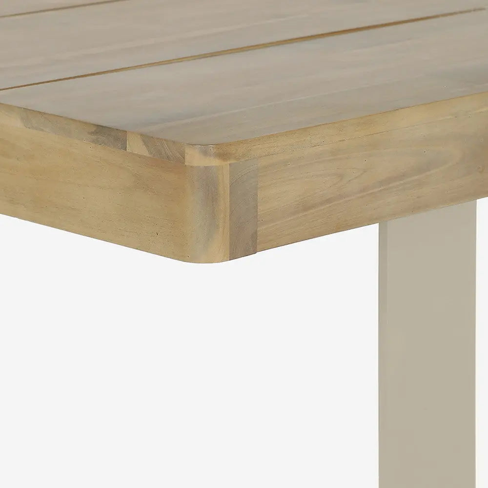 Osaka Latte Outdoor 6 Seater Dining Set - Pacific Lifestyle - Nicholas John Interiors