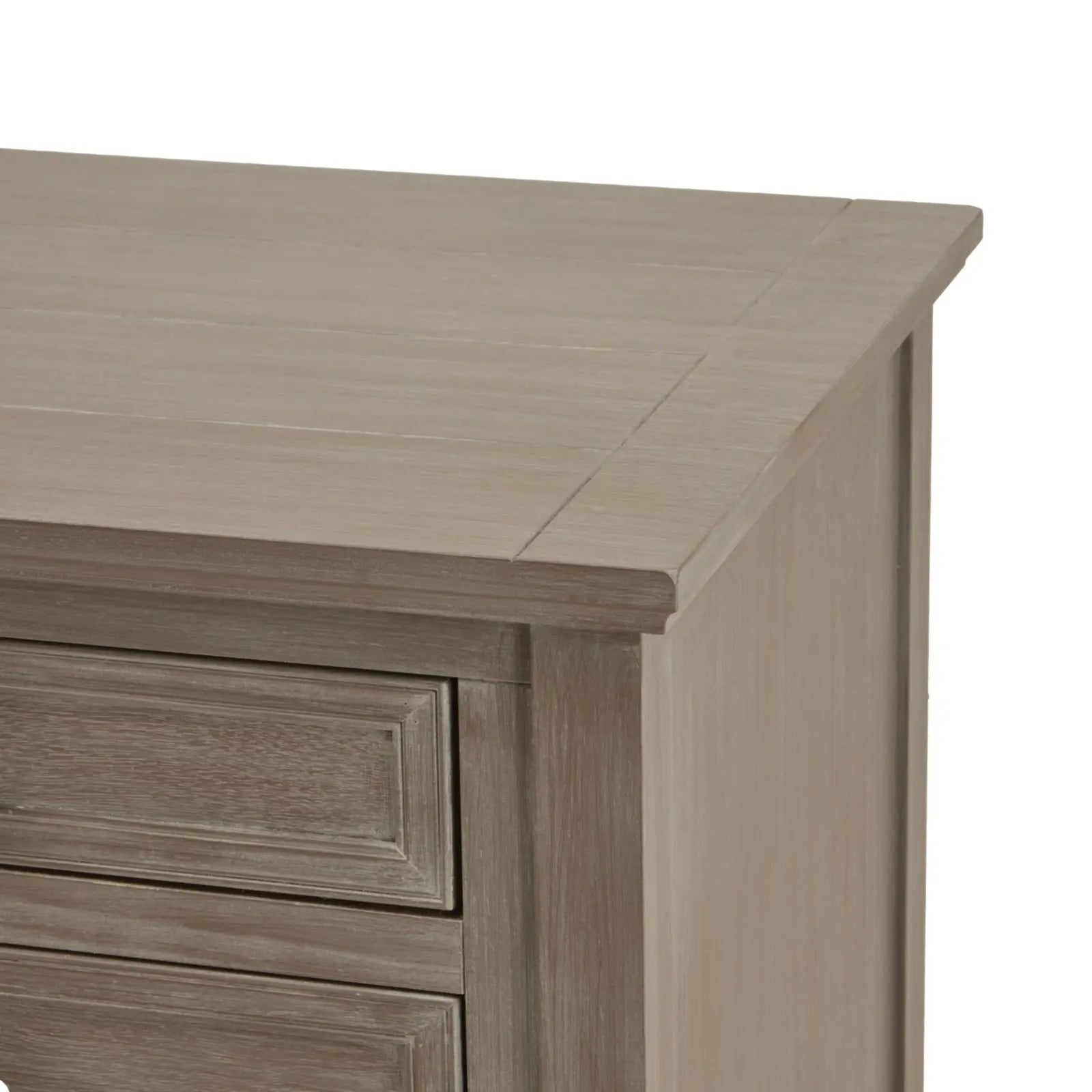 The Sienna Three Drawer Bedside Table  Nicholas John Interiors