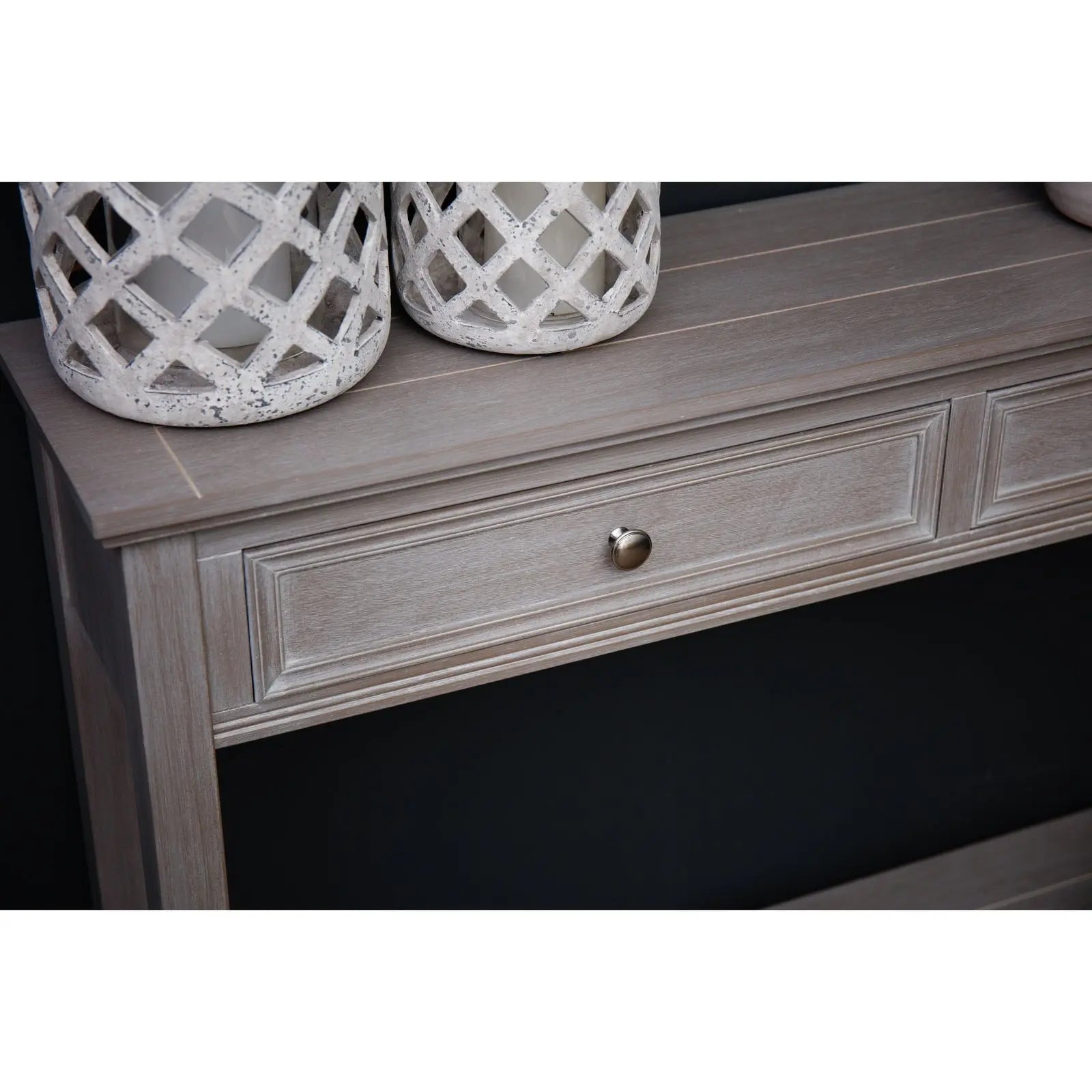 The Sienna Two Drawer Console Table  Nicholas John Interiors