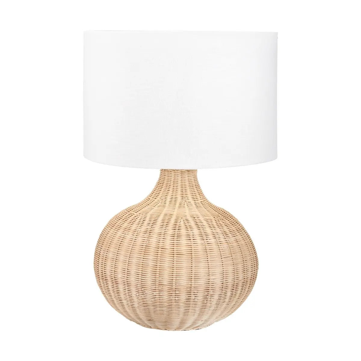 Allona Rattan Table Lamp - Natural  Nicholas John Interiors