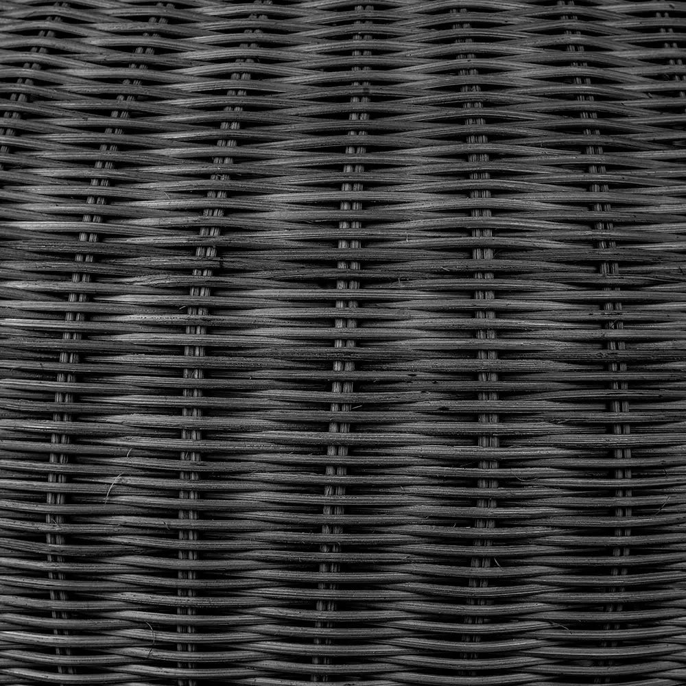 Allona Rattan Pendant Light - Black  Nicholas John Interiors