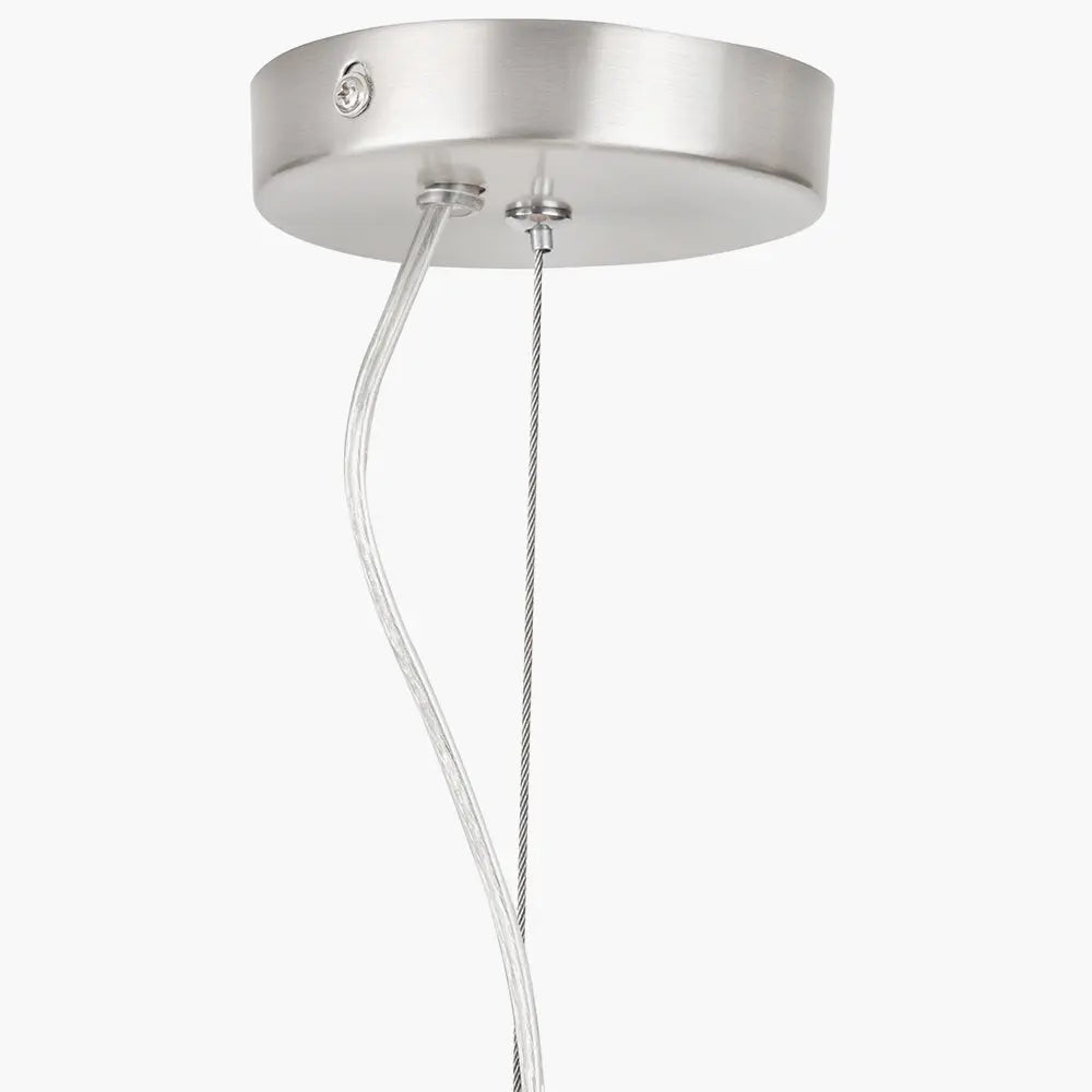 Allona Rattan Pendant Light - Black  Nicholas John Interiors