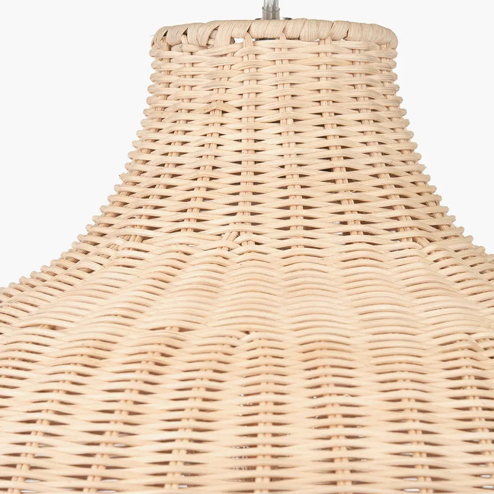 Allona Rattan Pendant Light - Natural  Nicholas John Interiors