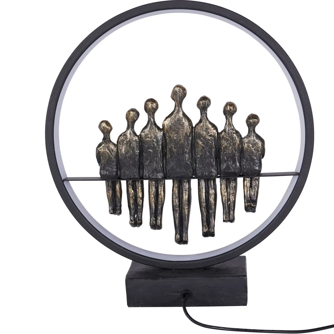 Family Light Sculpture LED USB  Nicholas John Interiors