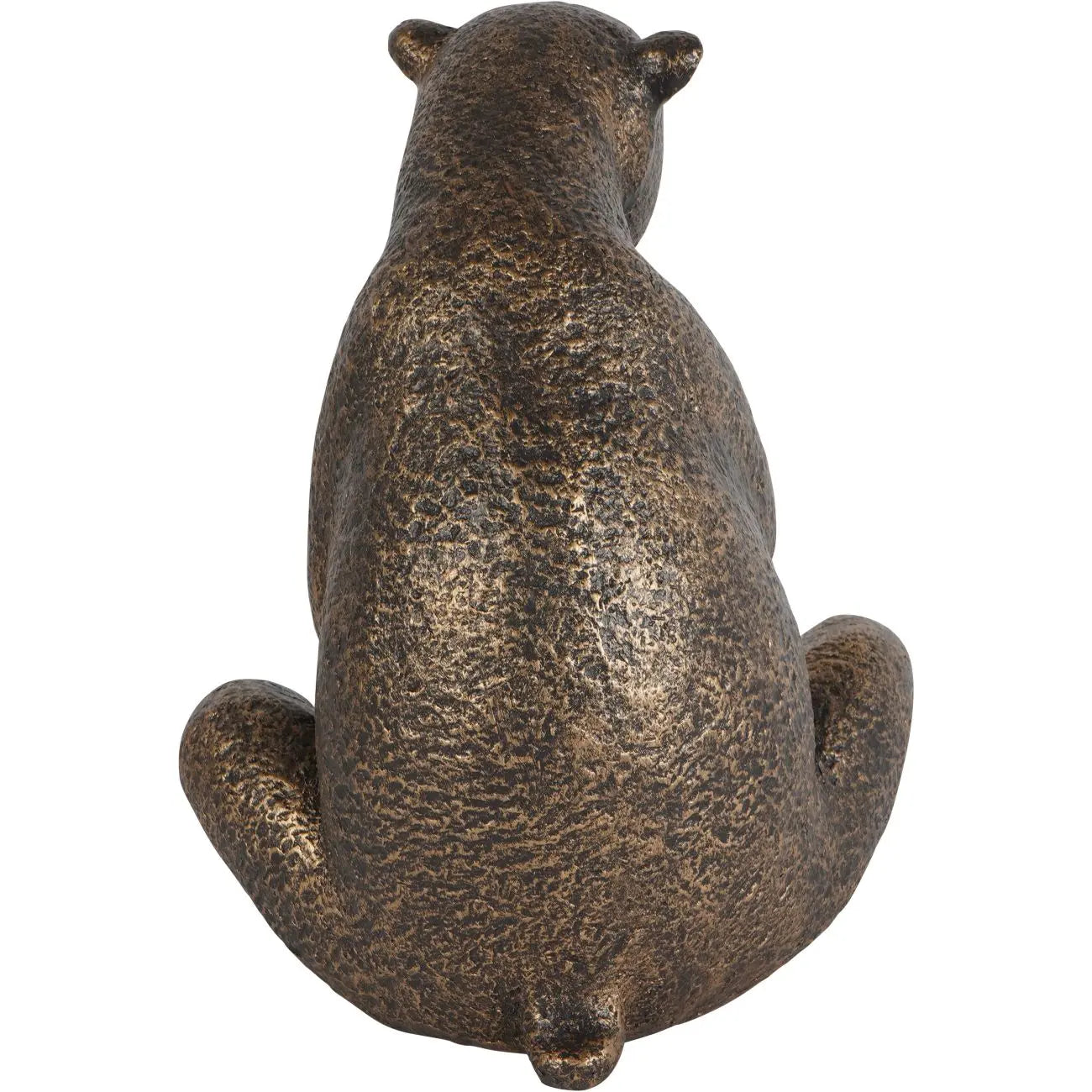 Bronze Bear with Cub Sculpture  Nicholas John Interiors