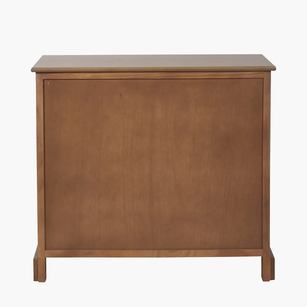 Loft Sage Multicoloured Pine Wood 4 Drawer Unit  Nicholas John Interiors