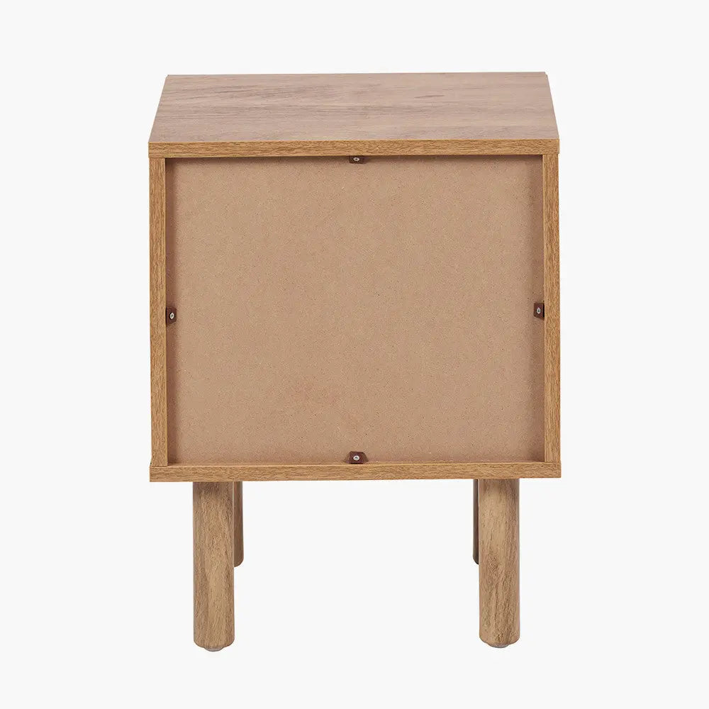 Henrik Natural Rattan 1 Door Cupboard Unit  Nicholas John Interiors