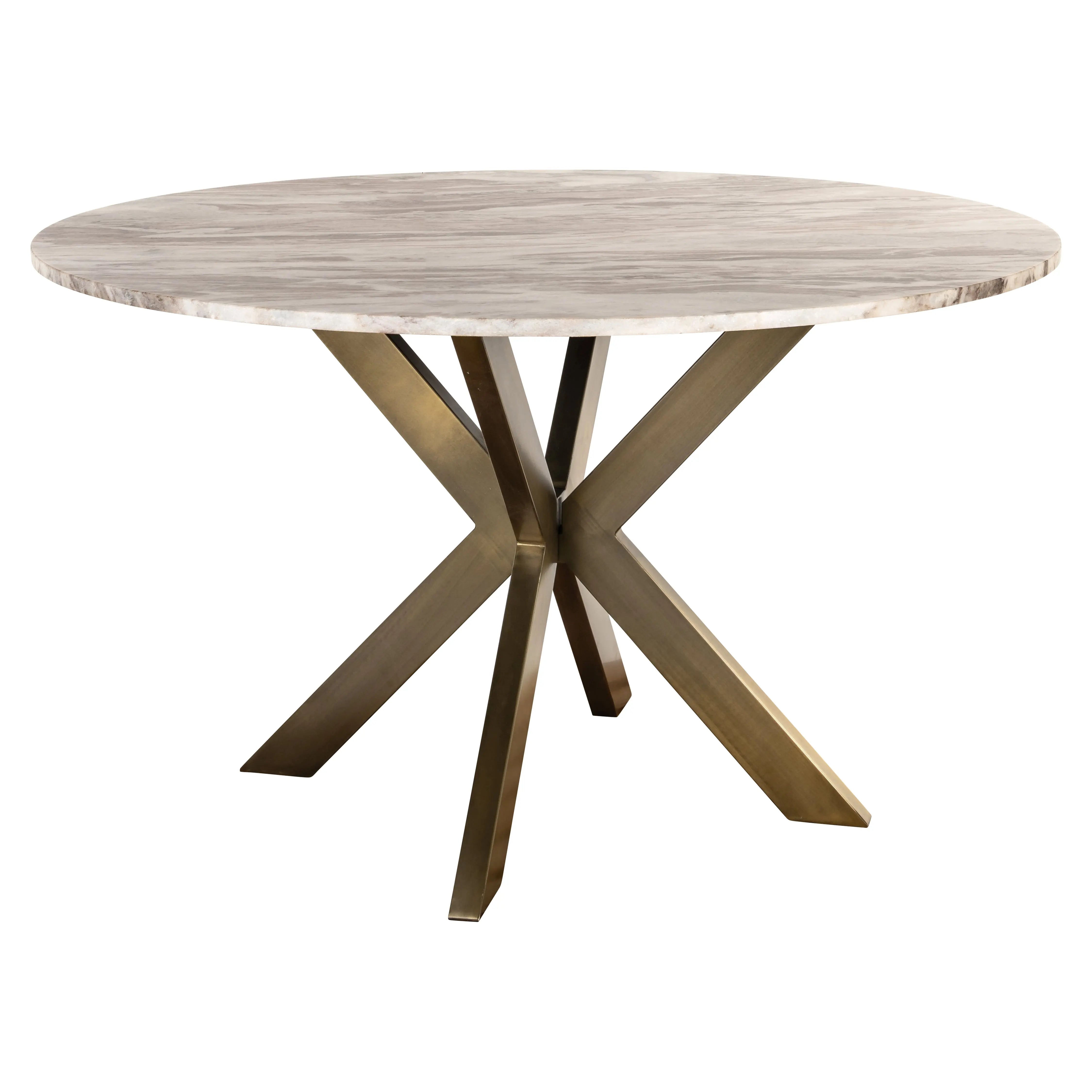 Richmond Interiors Bottega Dining Table in White  Nicholas John Interiors