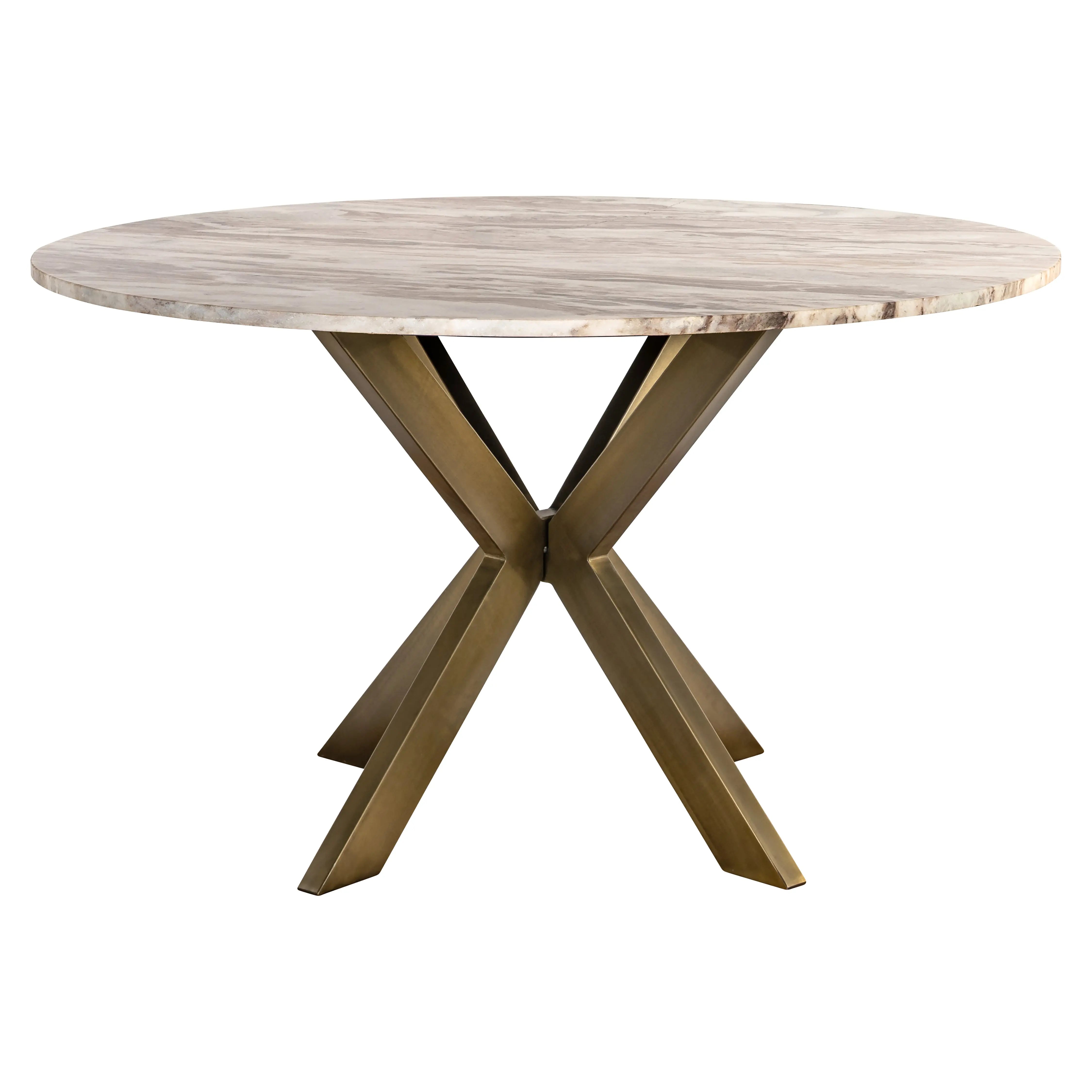Richmond Interiors Bottega Dining Table in White  Nicholas John Interiors