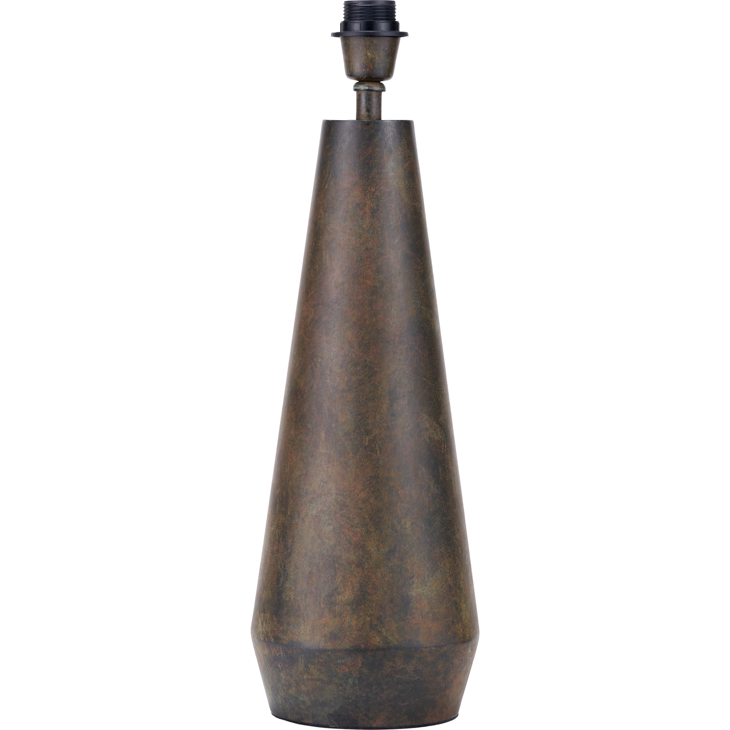 Arbor Verdi Gris Metal Conical Table Lamp Base  Nicholas John Interiors