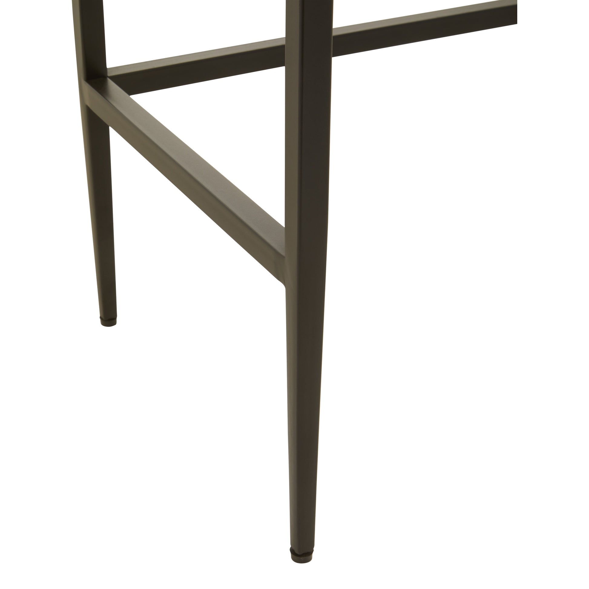 Azara Black Finish Console Table with 2 Drawers  Nicholas John Interiors