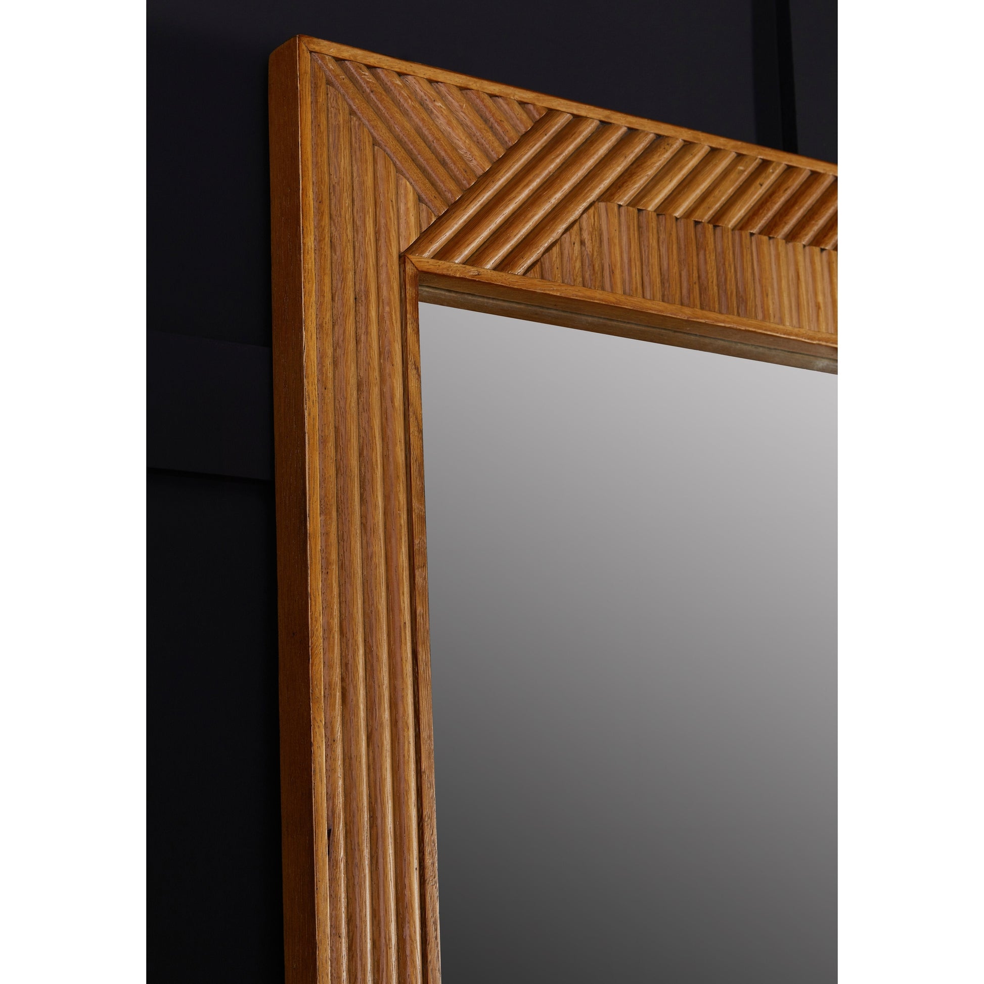 Azara Natural Finish Wall Mirror  Nicholas John Interiors