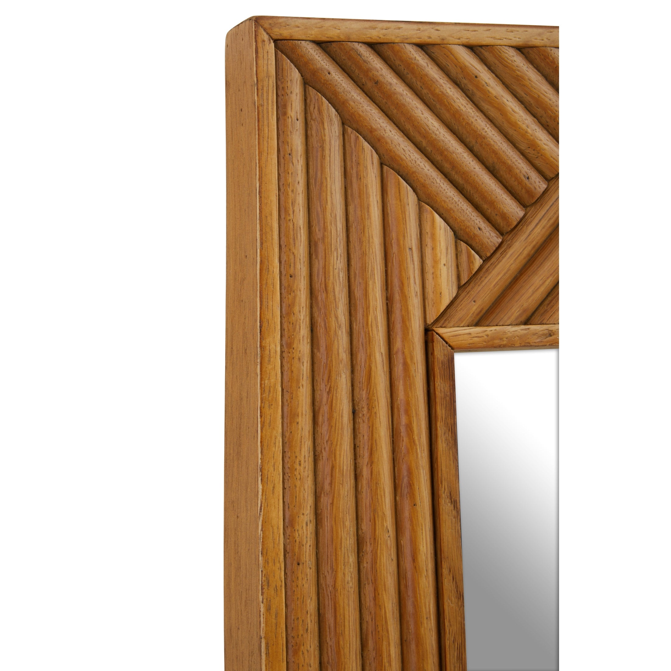 Azara Natural Finish Wall Mirror  Nicholas John Interiors