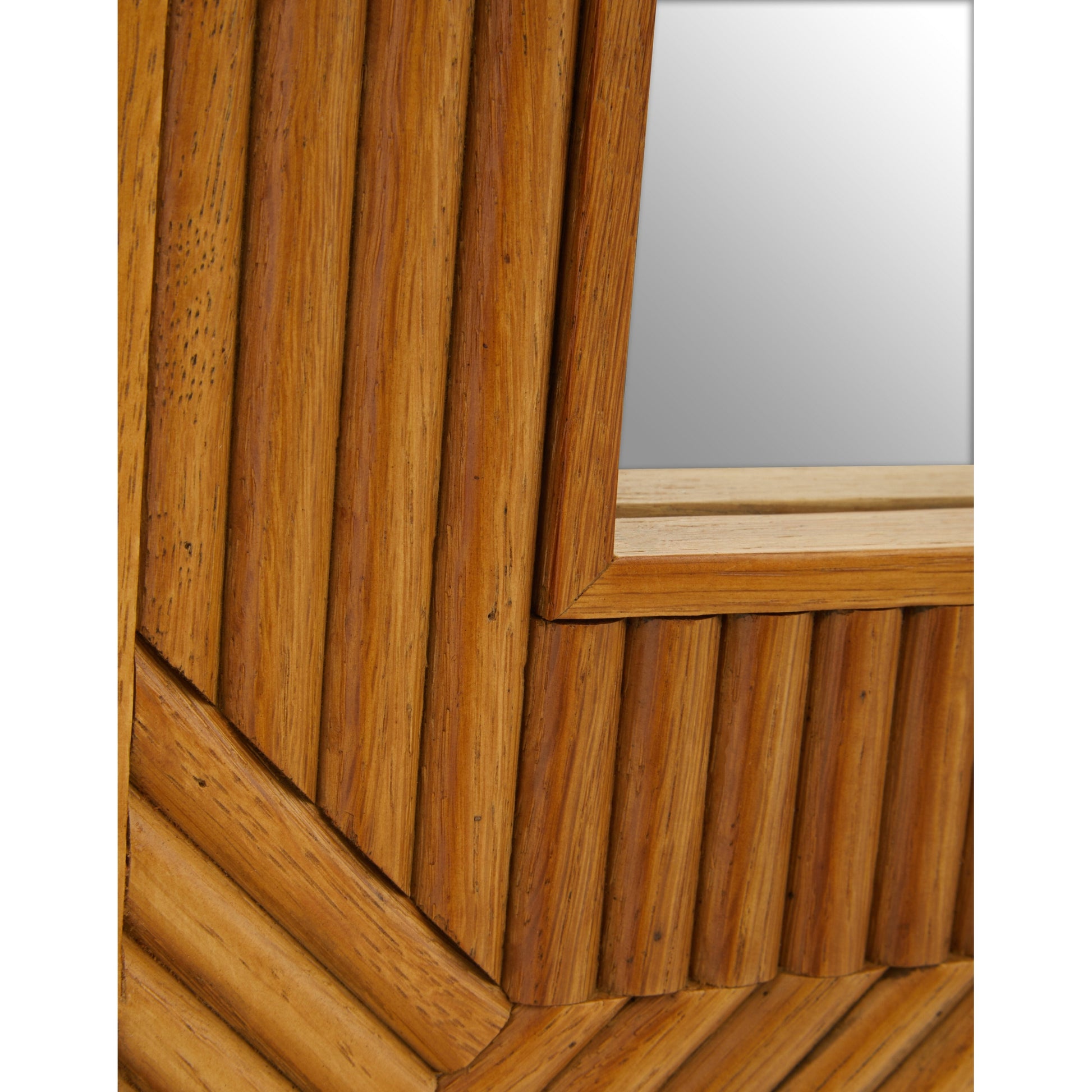 Azara Natural Finish Wall Mirror  Nicholas John Interiors