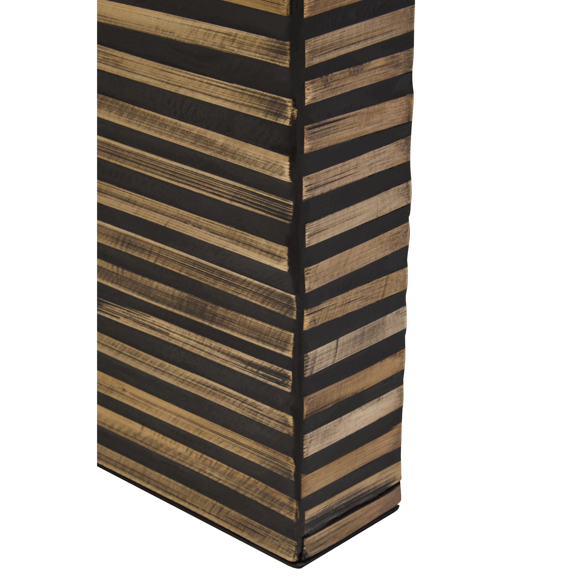 Bambrae Bamboo Inlay Curved Console Table  Nicholas John Interiors