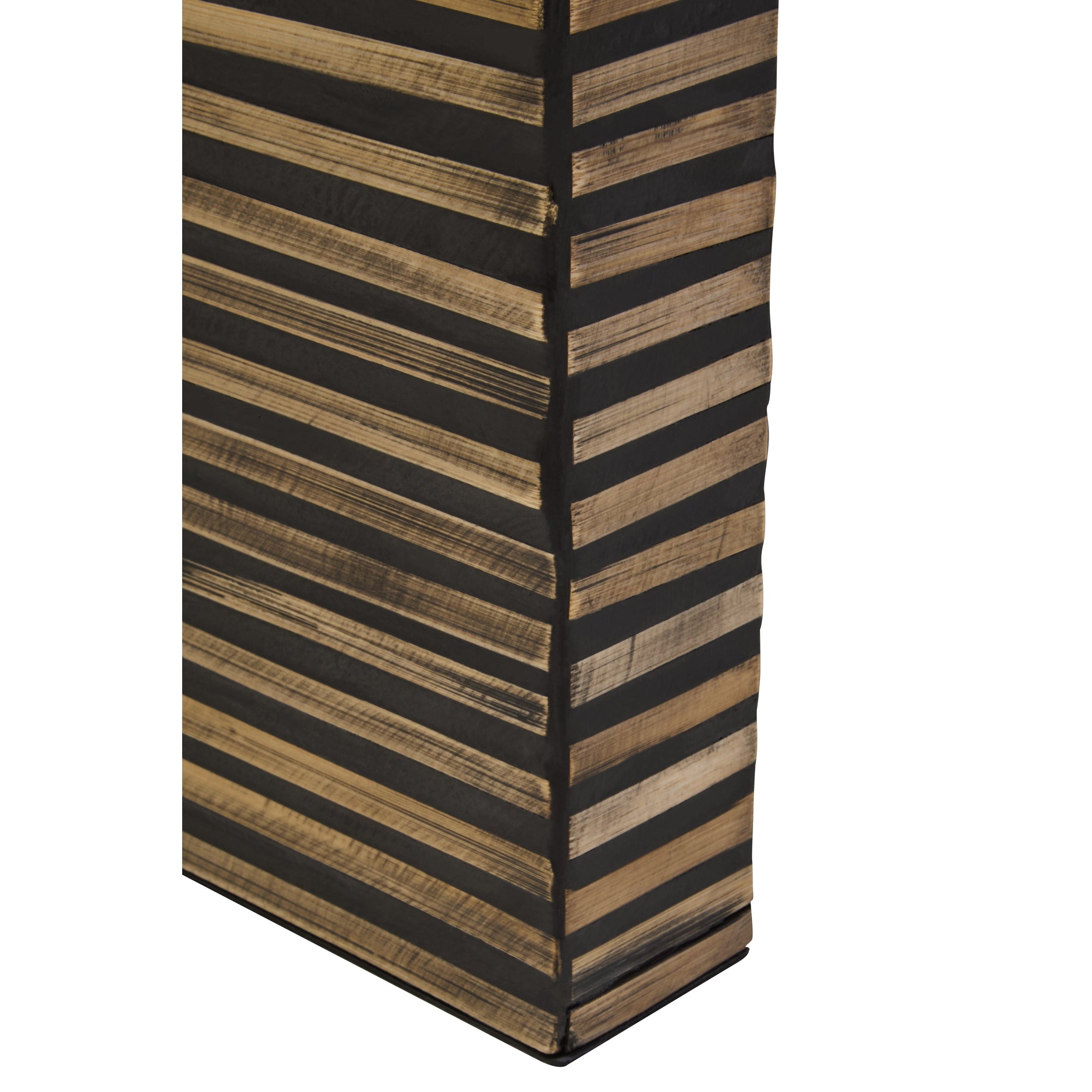 Bambrae Bamboo Inlay Curved Console Table  Nicholas John Interiors