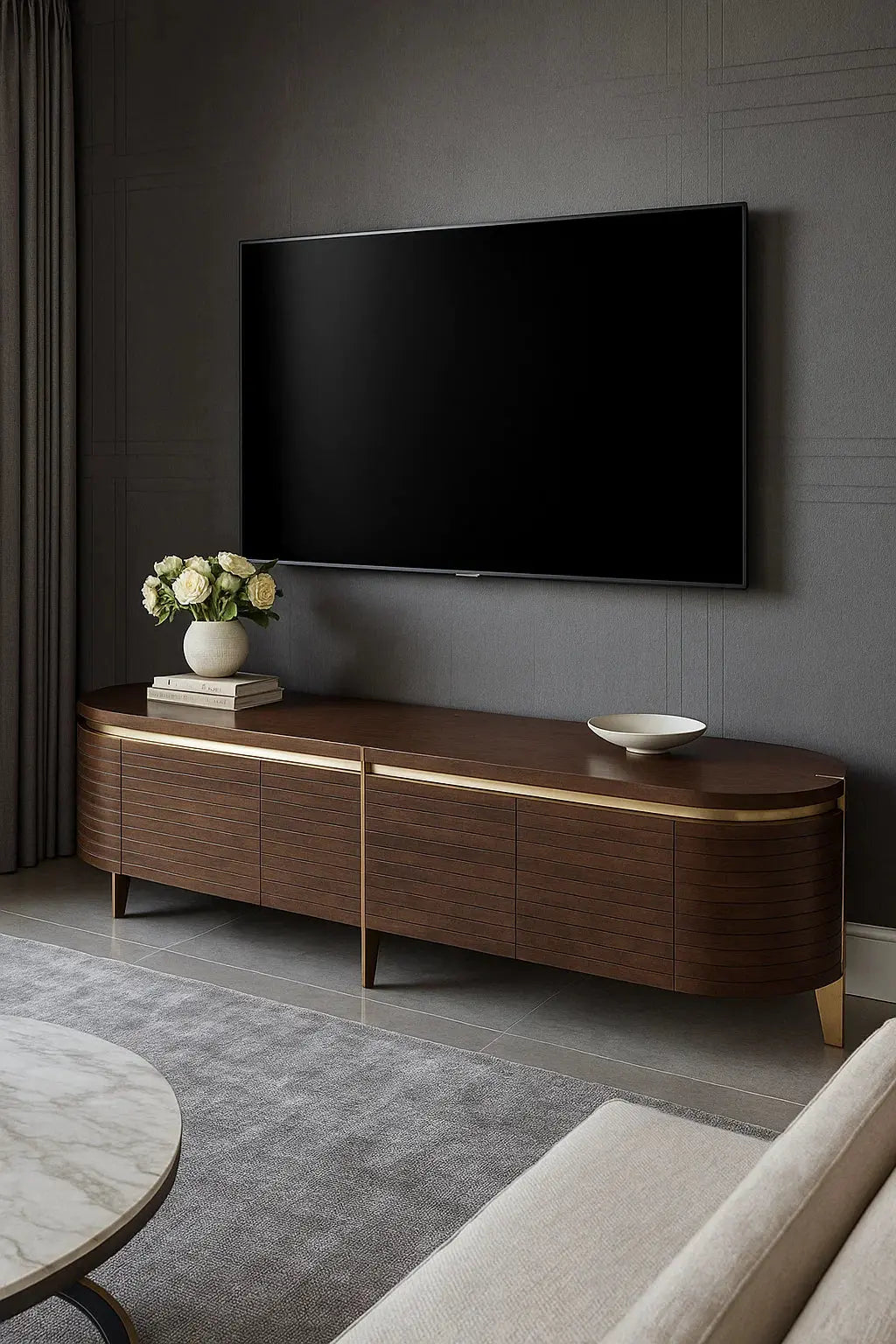 Berkeley Designs Malibu 2 Drawer Media Unit  Nicholas John Interiors