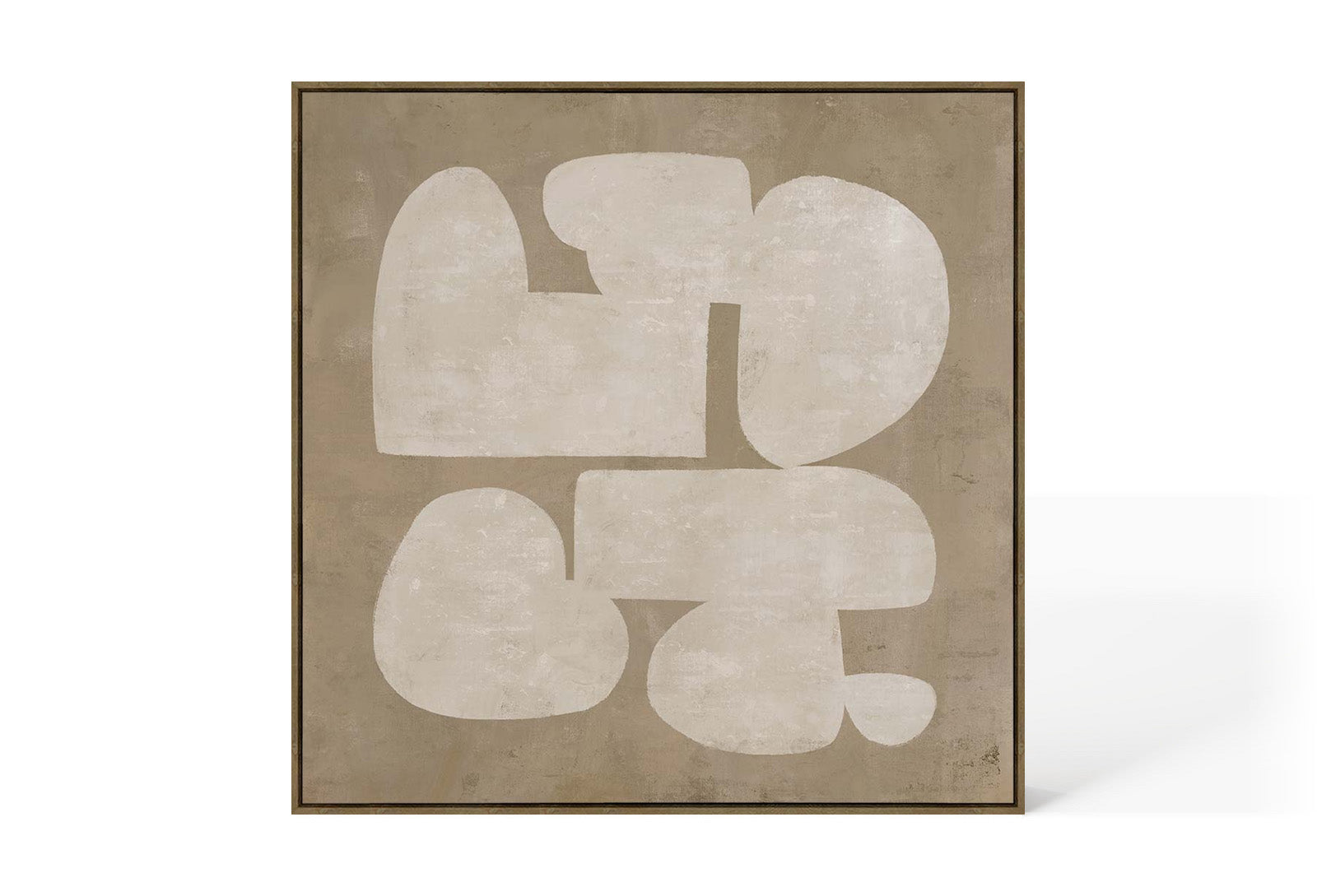 Berkeley Designs Abstract 82 – Oak Framed Canvas  Nicholas John Interiors