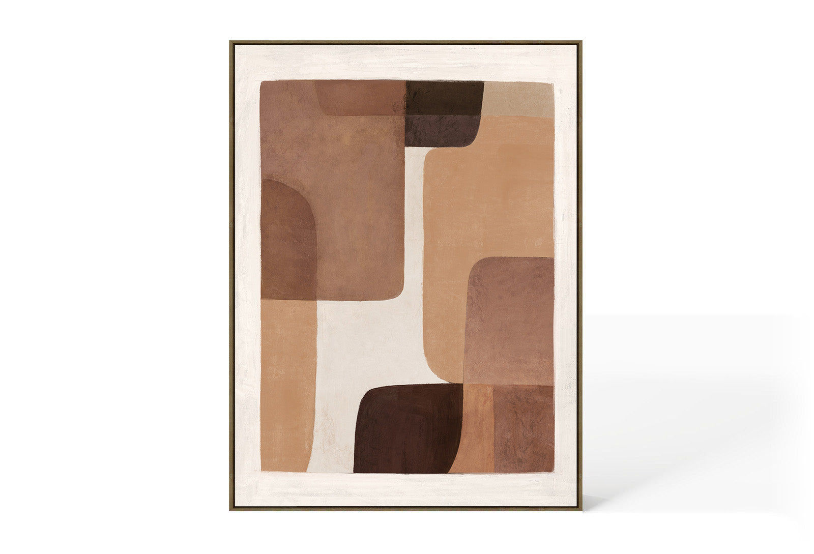 Berkeley Designs Abstract 87 – Oak Framed Canvas  Nicholas John Interiors