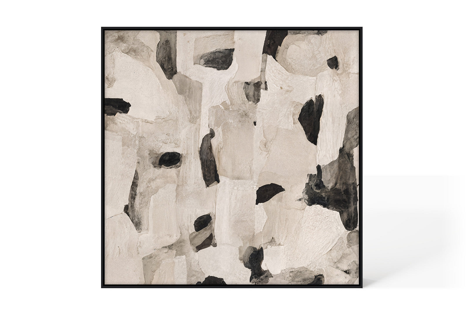 Berkeley Designs Abstract 91 – Black Framed Canvas  Nicholas John Interiors