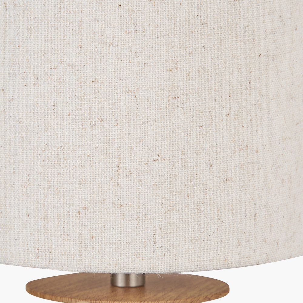 Bonham Natural Wood Veneer and Silver Metal Wall Light  Nicholas John Interiors