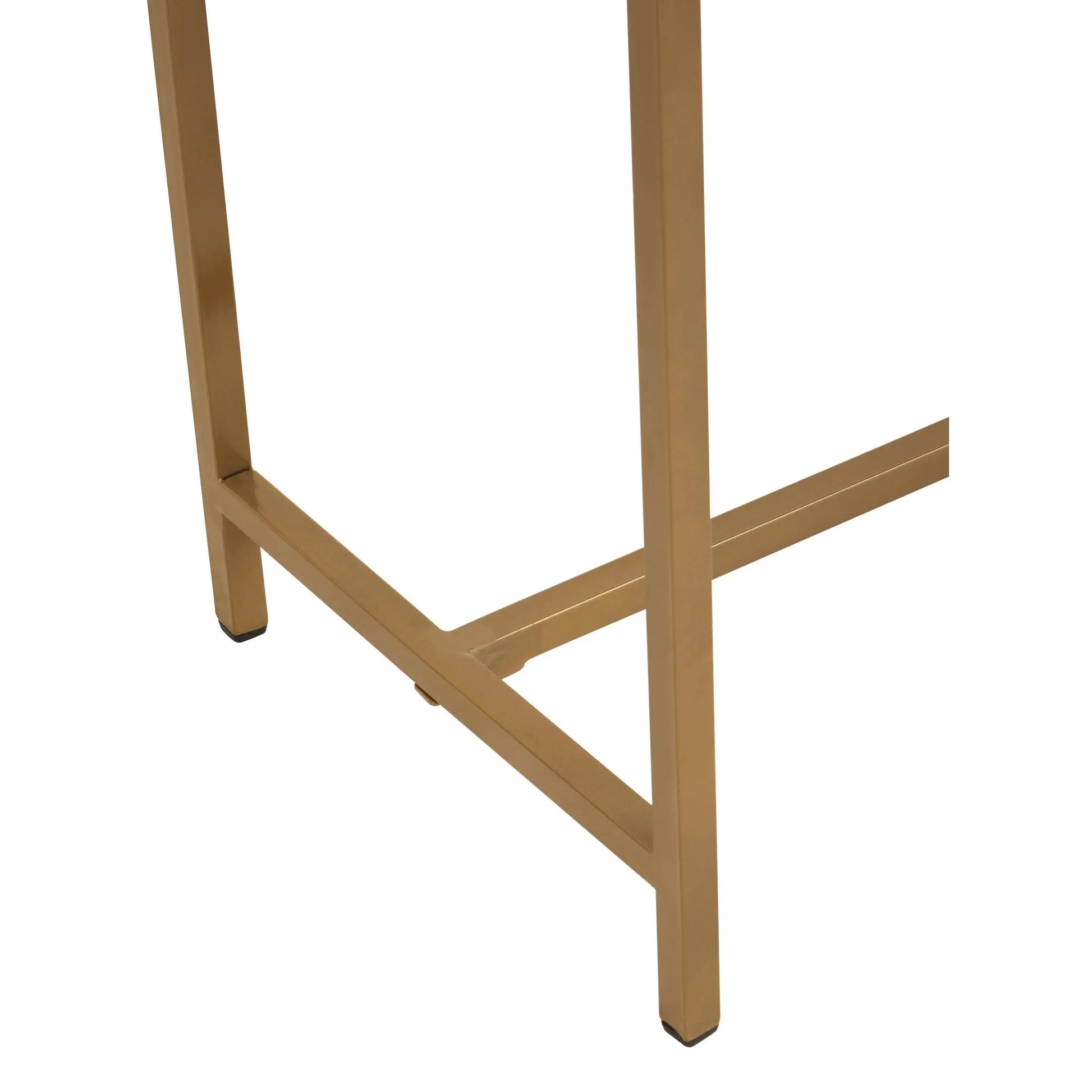 Fusari Bone Inlay Console Table with 2 Drawers & Gold Base  Nicholas John Interiors