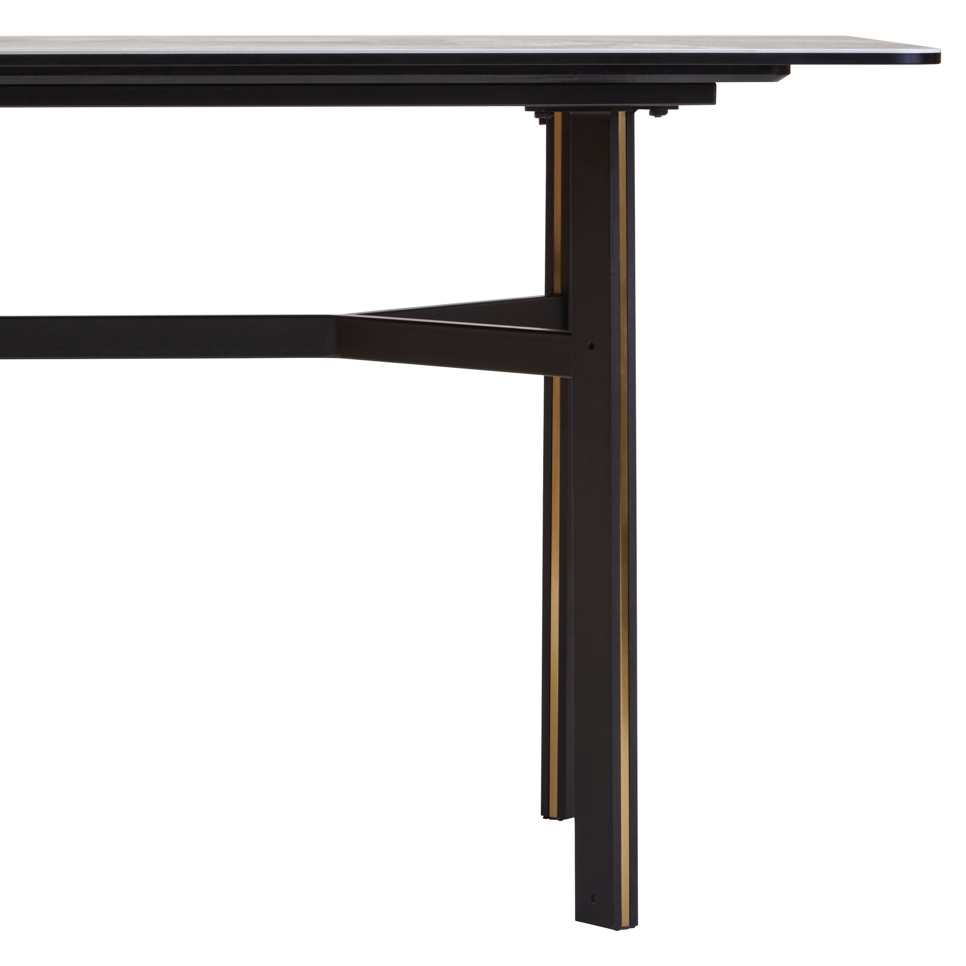 Impero Ceramic Marble Effect Rectangular Dining Table  Nicholas John Interiors