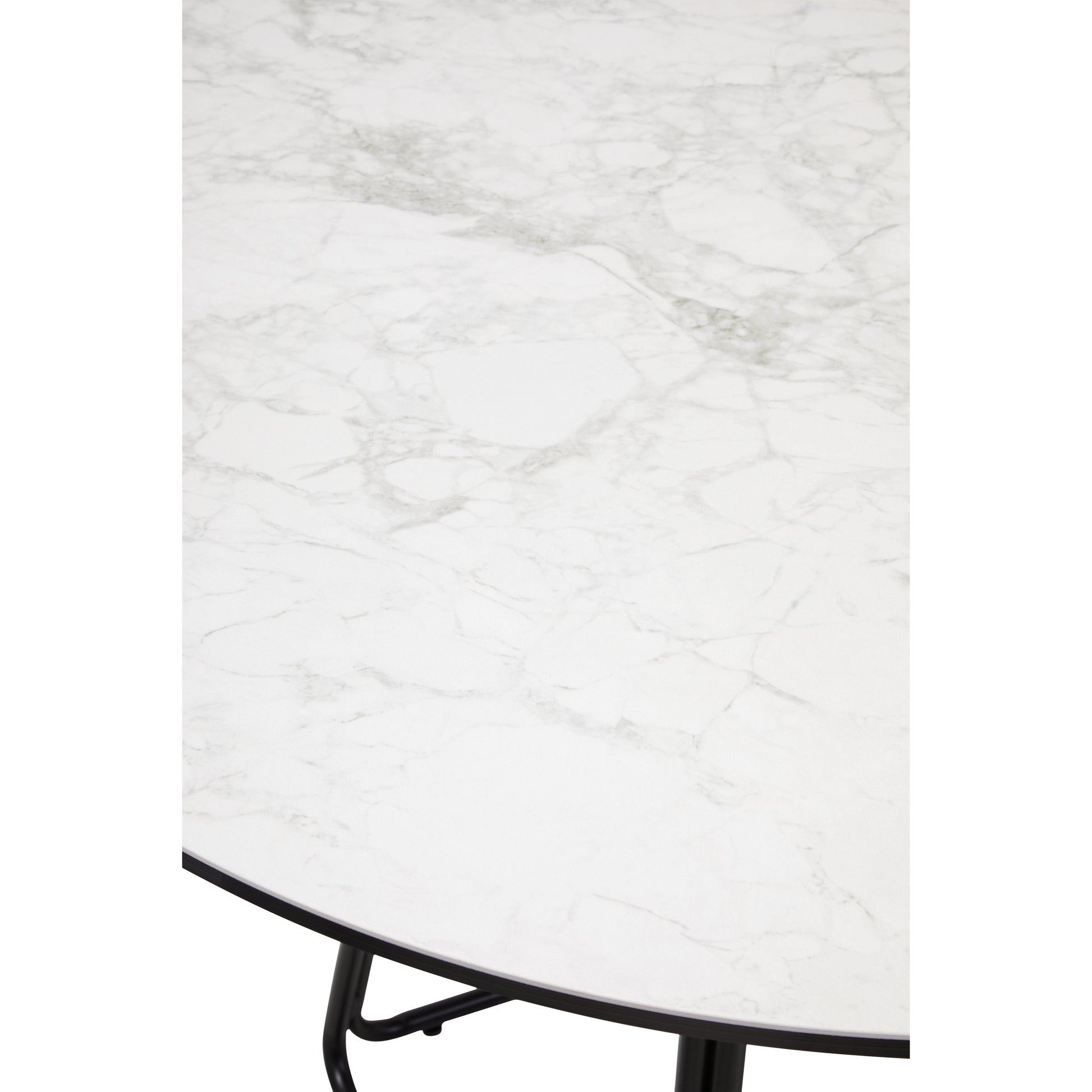 Impero Ceramic Marble Effect Round Dining Table  Nicholas John Interiors