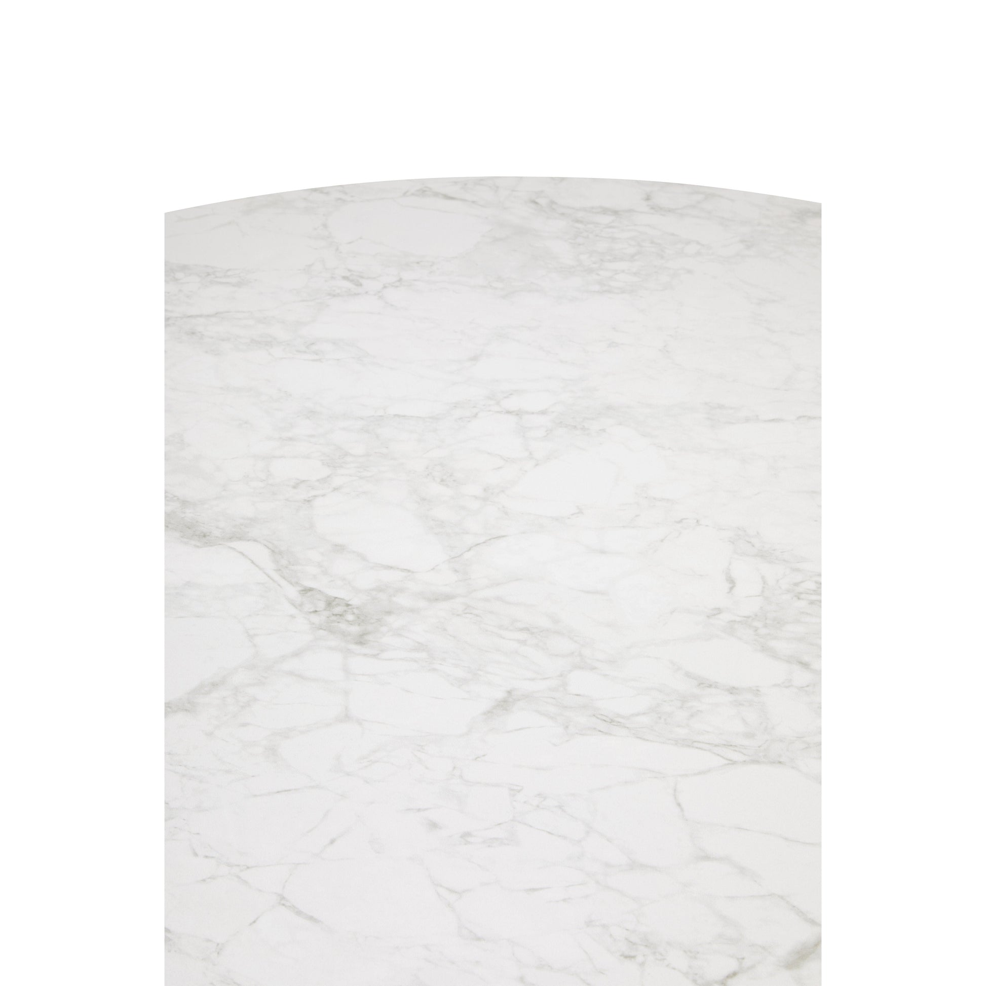 Impero Ceramic Marble Effect Round Dining Table  Nicholas John Interiors