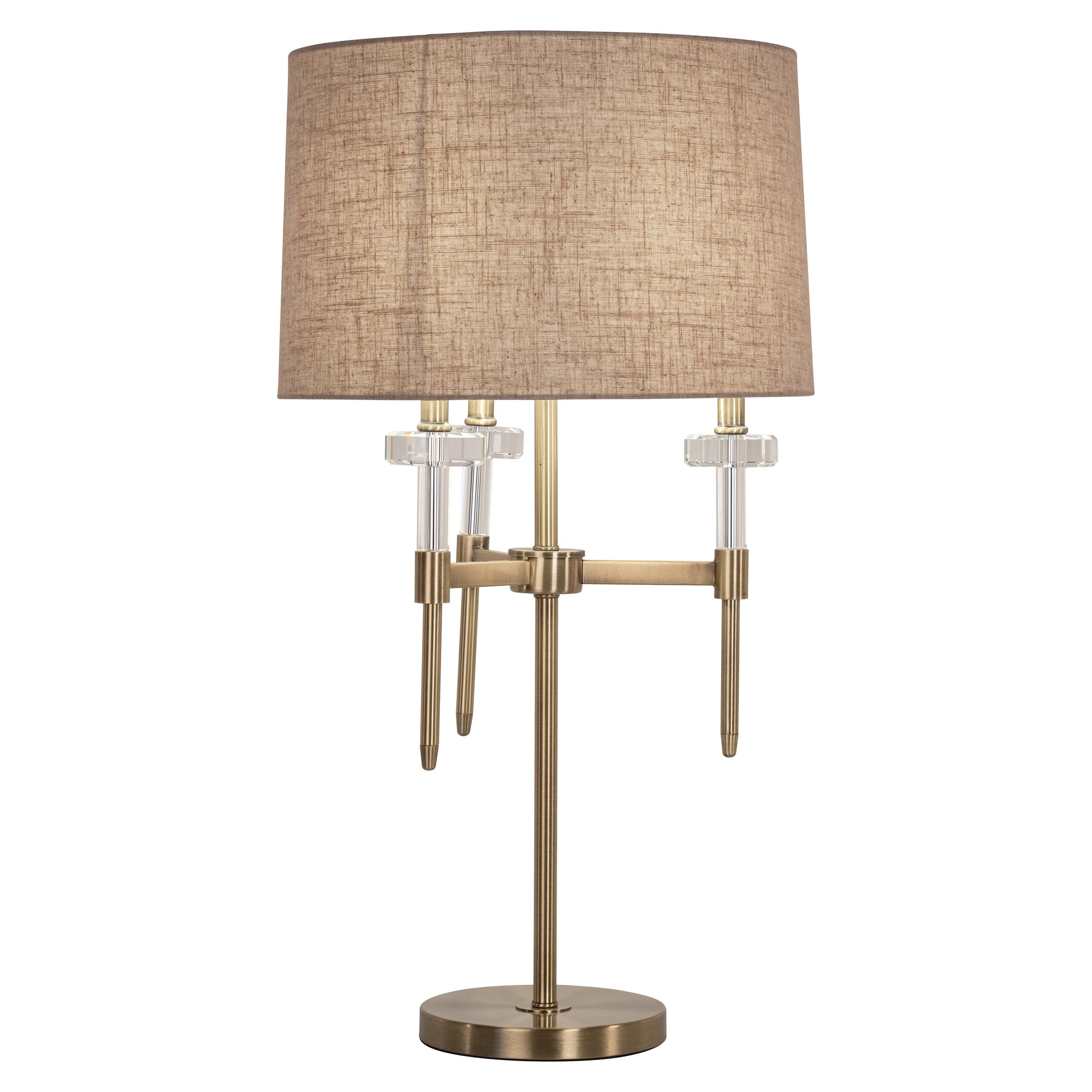 Richmond Interiors Josie Table Lamp in Brushed Gold  Nicholas John Interiors