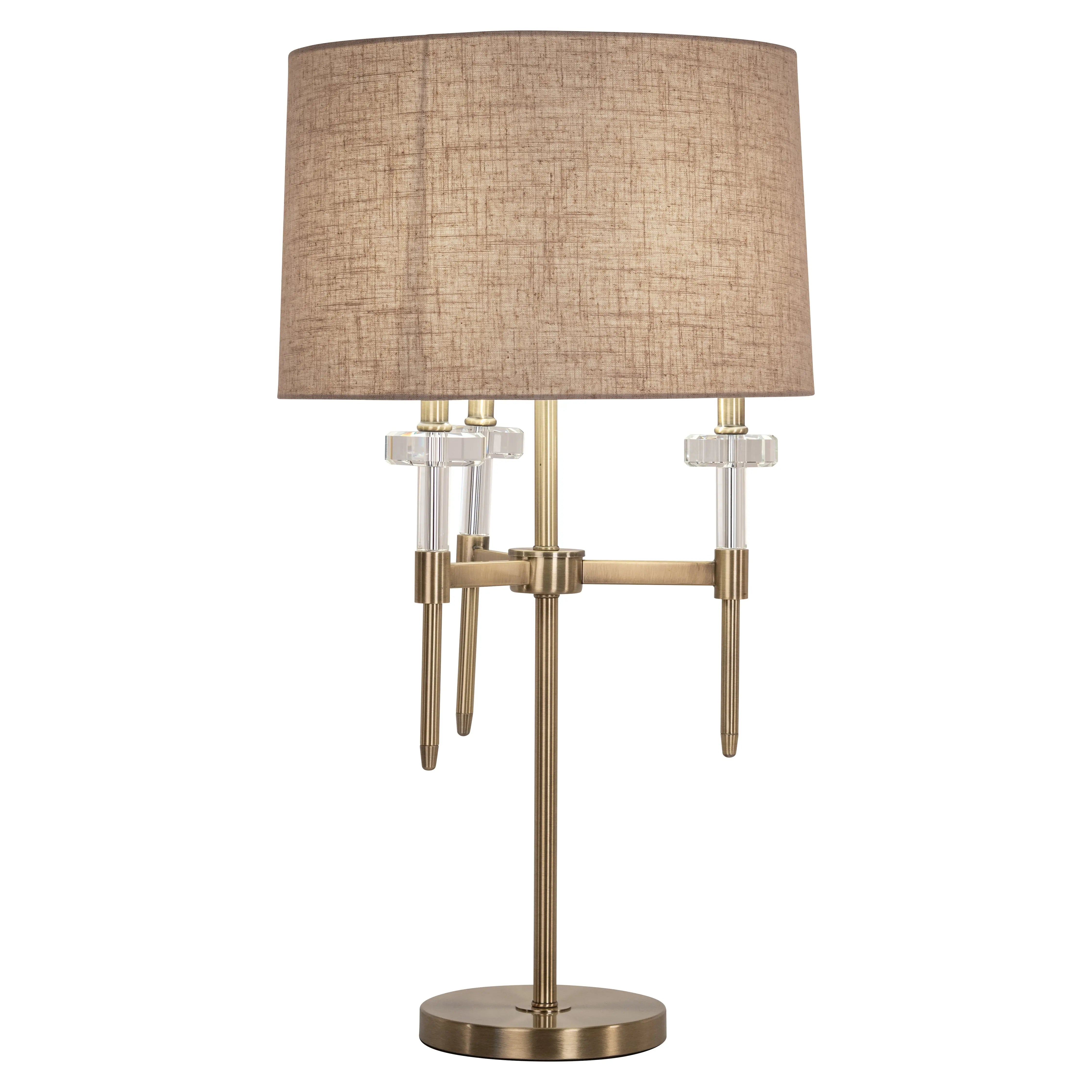 Richmond Interiors Josie Table Lamp in Brushed Gold  Nicholas John Interiors