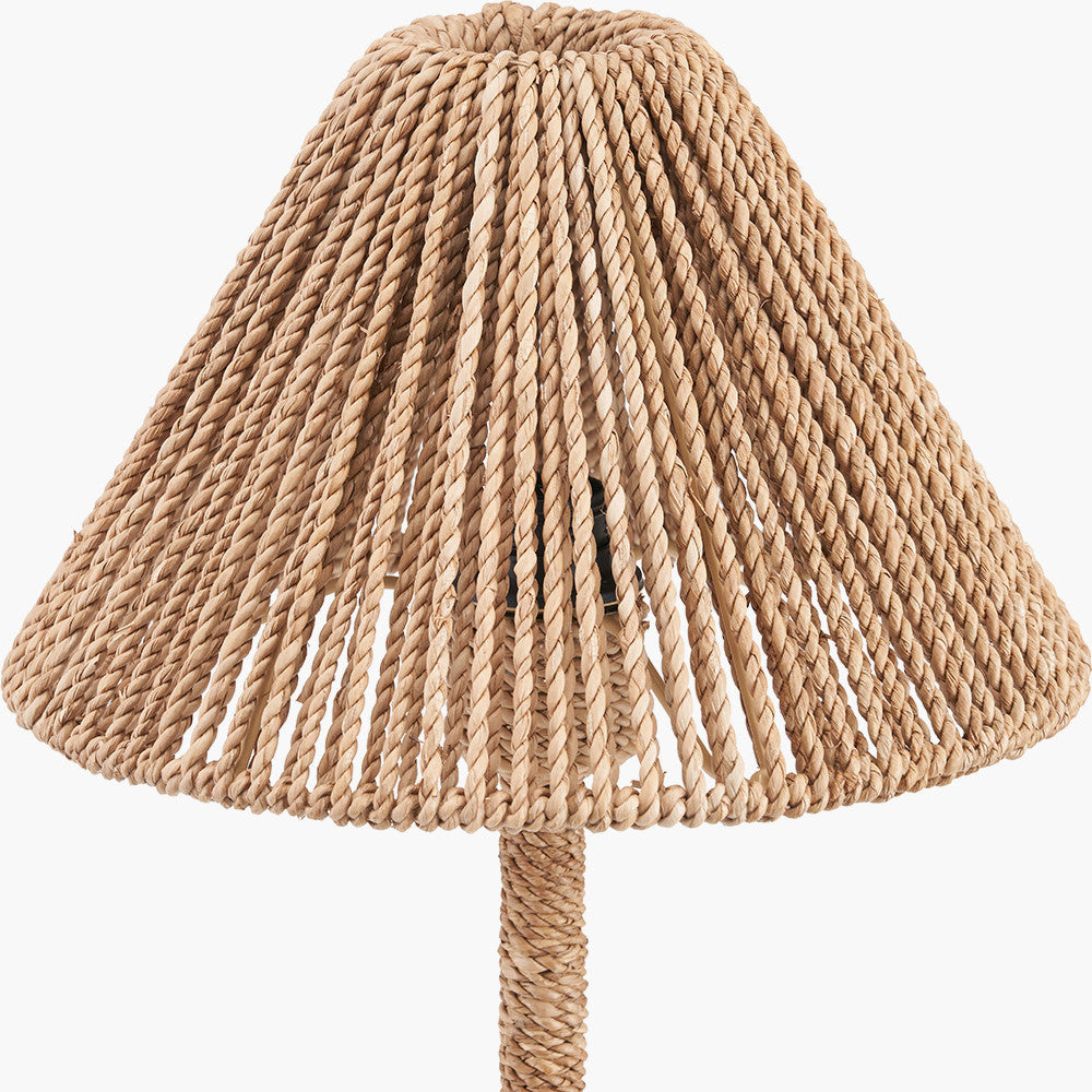 Leif Jute Rope Table Lamp  Nicholas John Interiors