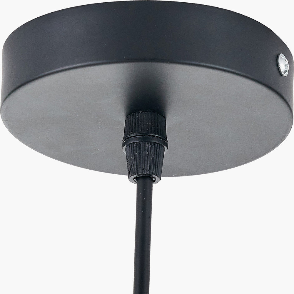 Lucien Tortoiseshell Glass Pendant  Nicholas John Interiors