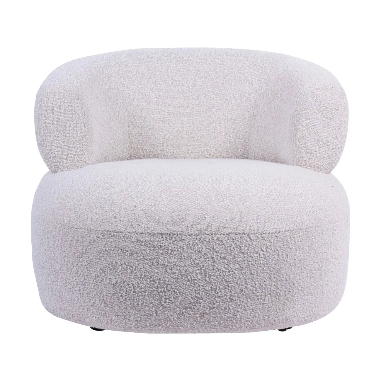 Luka Occasional Chair in Cream Boucle  Nicholas John Interiors
