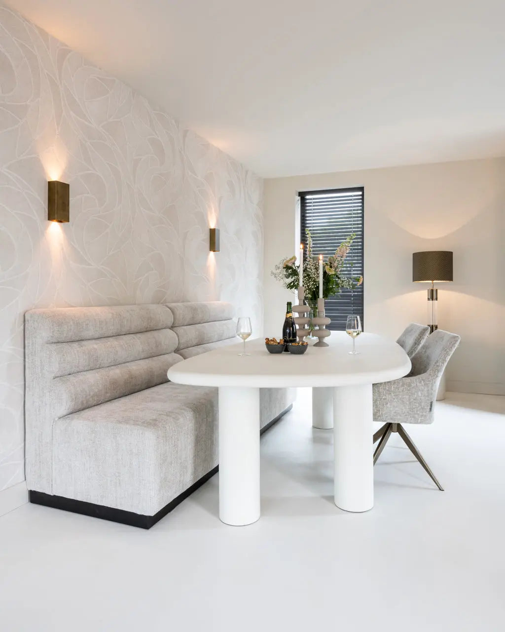 Richmond Interiors Bloomstone 235cm Dining Table  Nicholas John Interiors