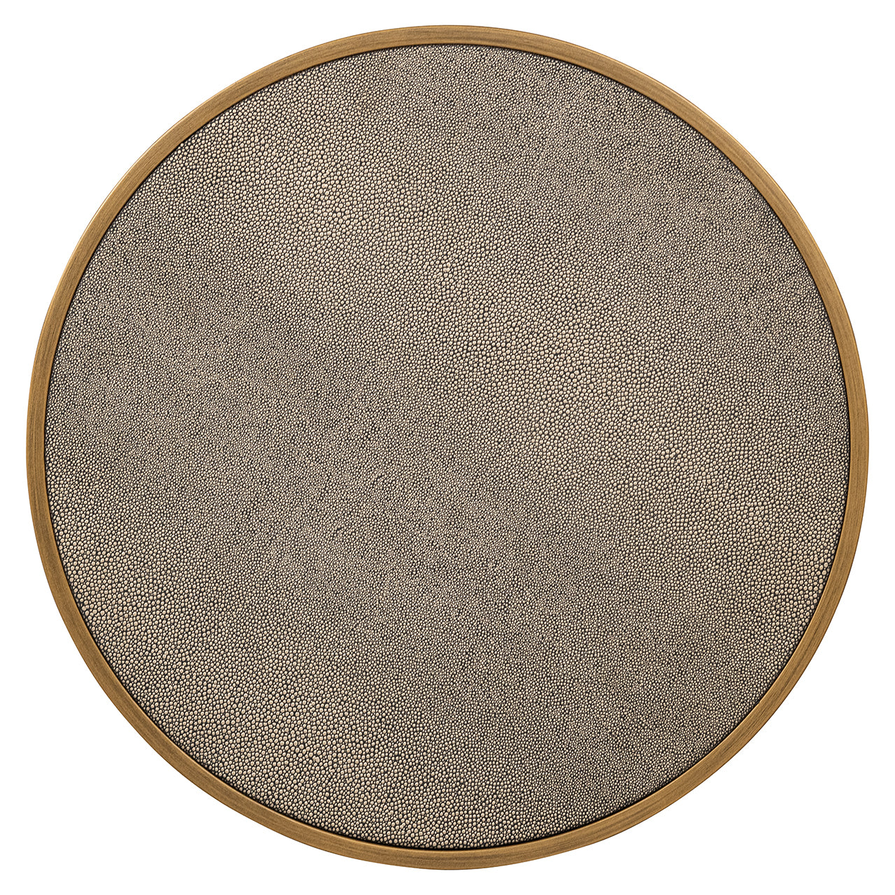 Richmond Interiors Bloomville End Table Set of 2 incl. Glass in Gold  Nicholas John Interiors