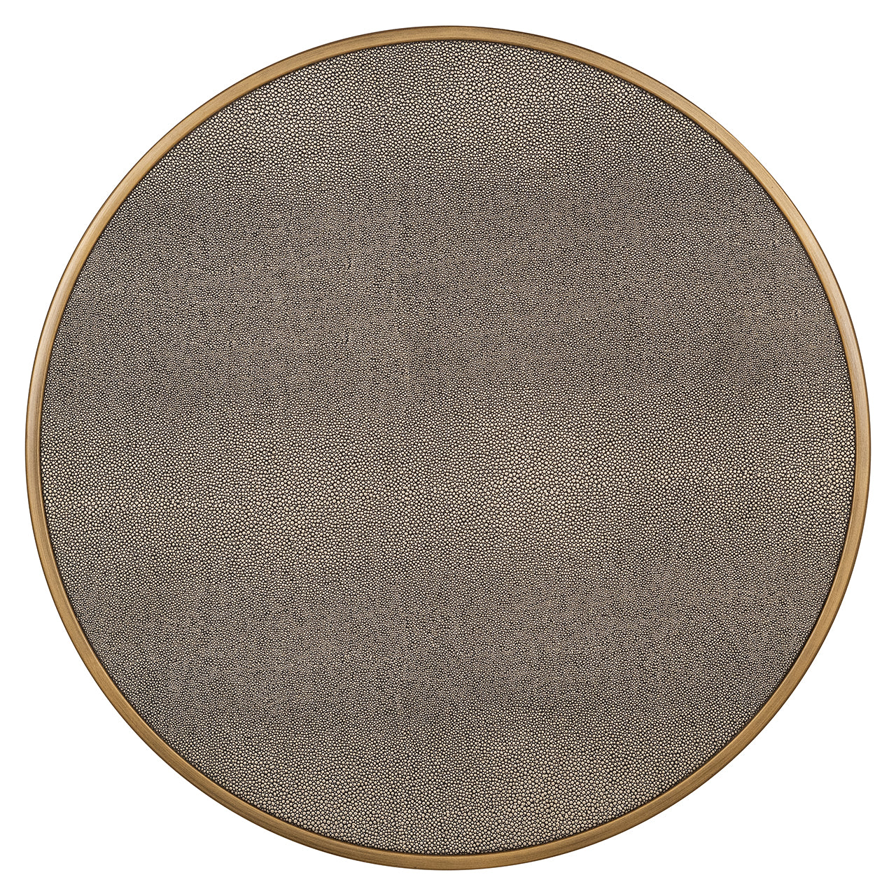 Richmond Interiors Bloomville End Table Set of 2 incl. Glass in Gold  Nicholas John Interiors